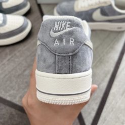 Giày Nike Air Force 1 White Brown Siêu Cấp