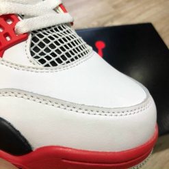 Giày Jordan 4 Retro Fire Red Siêu Cấp