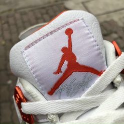 Giày Jordan 4 Retro White Red Siêu Cấp