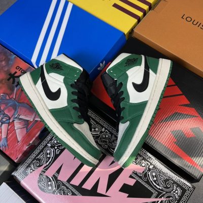 Giày Nike Air Jordan High Xanh Lá Siêu Cấp