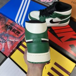 Giày Nike Air Jordan High Xanh Lá Siêu Cấp