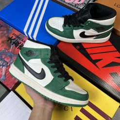 Giày Nike Air Jordan High Xanh Lá Siêu Cấp