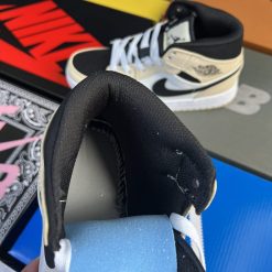 Giày Nike Air Jordan High Màu Kem Siêu Cấp