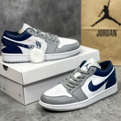 Giày Nike Air Jordan Low Gót Xanh Siêu Cấp