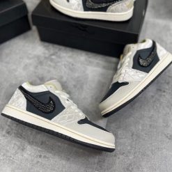 Giày Nike Air Jordan Low Swosh Hạt Siêu Cấp