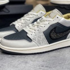 Giày Nike Air Jordan Low Swosh Hạt Siêu Cấp