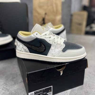 Giày Nike Air Jordan Low Swosh Hạt Siêu Cấp