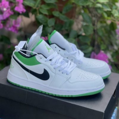 Giày Nike Air Jordan Low Trắng Cổ Xanh Rep 11