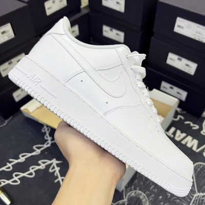 Giày Nike Af1 All White Phản Quang Like Auth