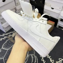 Giày Nike Air Force 1 Trắng Nơ Like Auth
