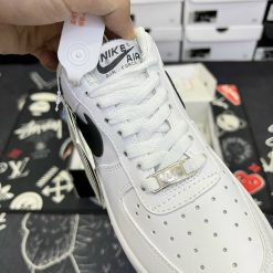 Giày Nike Air Force 1 Swosh Đen Like Auth