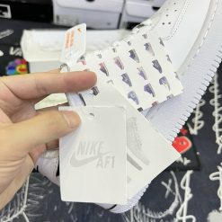 Giày Nike Air Force 1 Swosh Đen Like Auth
