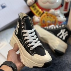 Giày MLB Korea Big Ball Chunky Cao Cổ Đen Siêu Cấp