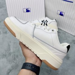Giày MLB Chunky Liner New York Yankees Trắng Siêu Cấp