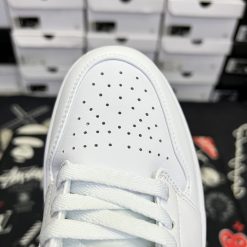 Giày Nike Air Jordan 1 Low White Red Siêu Cấp