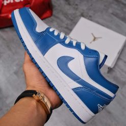 Giày nike Air Jordan 1 Low Blue Siêu Cấp