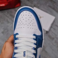 Giày nike Air Jordan 1 Low Blue Siêu Cấp