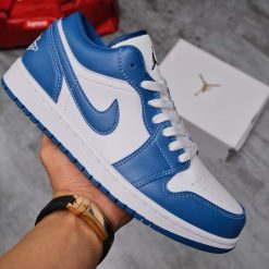 Giày nike Air Jordan 1 Low Blue Siêu Cấp