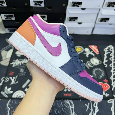 Giày Nike Air Jordan 1 Low Purple Magenta Siêu Cấp
