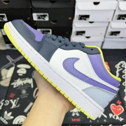 Giày Nike Air Jordan 1 Low Purple Magenta Siêu Cấp