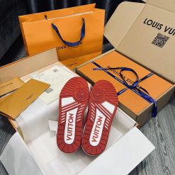 Giày Louis Vuittion  Trainer Red White Best Quality