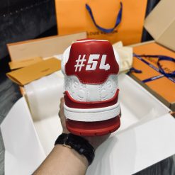 Giày Louis Vuittion  Trainer Red White Best Quality