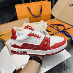 Giày Louis Vuittion  Trainer Red White Best Quality