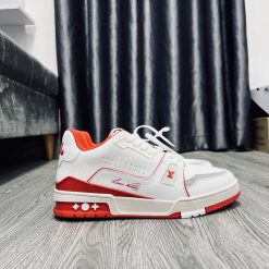 Giày Louis Vuitton Trainer White Red Best quality