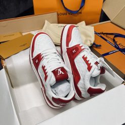 Giày Louis Vuittion  Trainer Red White Best Quality