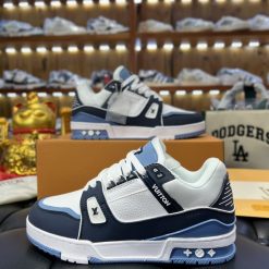 Giày Luxury Louis Vuition Blue Siêu Cấp