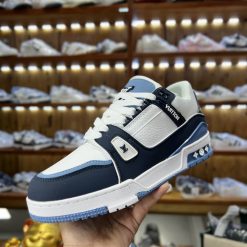 Giày Luxury Louis Vuition Blue Siêu Cấp