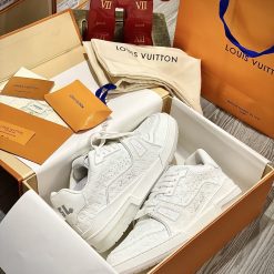 Giày Louis Vuition Trainer Trắng Best Quality