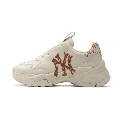 giày-mlb-big-ball-chunky-classic-monogram-new-york-yankess-ivory