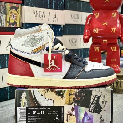 Giày Nike Air Jordan 1 Retro High Union Los Angeles Black Toe Best Quality