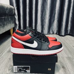 Giày Nike Air Jordan 1 Low Alternate Bred Toe Like Auth