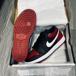 Giày Nike Air Jordan 1 Low Alternate Bred Toe Like Auth