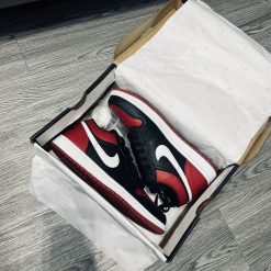 Giày Nike Air Jordan 1 Low Alternate Bred Toe Like Auth