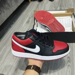 Giày Nike Air Jordan 1 Low Alternate Bred Toe Like Auth