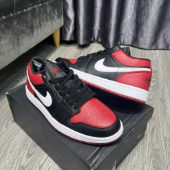 Giày Nike Air Jordan 1 Low Alternate Bred Toe Like Auth