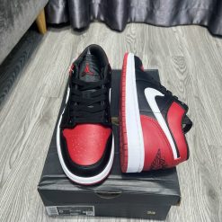 Giày Nike Air Jordan 1 Low Alternate Bred Toe Like Auth