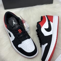 Giày Nike Air Jordan Low red Black Toe Siêu Cấp