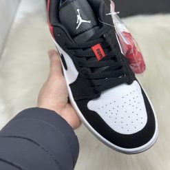 Giày Nike Air Jordan Low red Black Toe Siêu Cấp