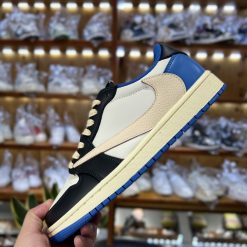 Giày Nike Air Jordan 1 Low Travis Scott Extragment Siêu Cấp