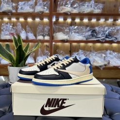 Giày Nike Air Jordan 1 Low Travis Scott Extragment Siêu Cấp