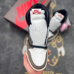 Giày Nike Air Jordan 1 High Travis Scott 'Mocha' Like Auth