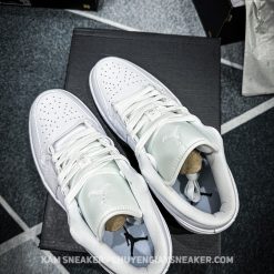 Giày Nike Air Jordan 1 Low All White Like Auth