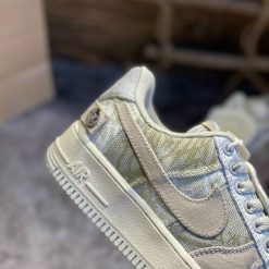 Giày Nike Air Force 1 Low Travis Scott ‘Grey White’