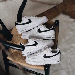 Giày Nike Air Force 1 Low 40th Anniversary White Black Like Auth