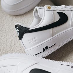 Giày Nike Air Force 1 Low 40th Anniversary White Black Like Auth