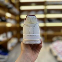 Giày Nike Force 1 White Red Siêu Cấp